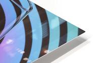 Warped Glass HD Metal print