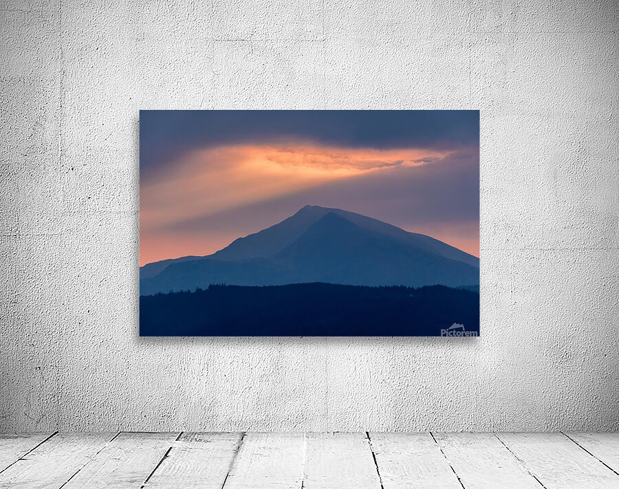 Last Light Over Snowdonia Wall Preview