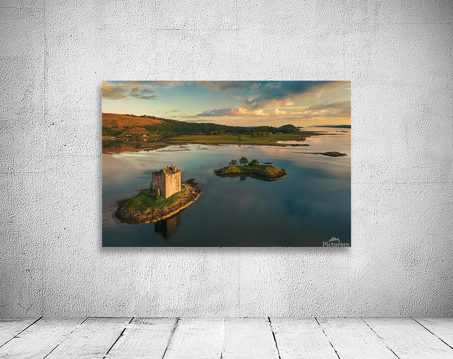 Last Light at Castle Stalker Wall Preview