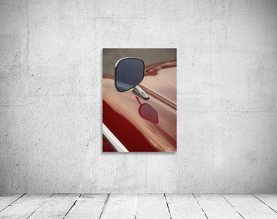 Volvo P1800 Wing Mirror Wall Preview