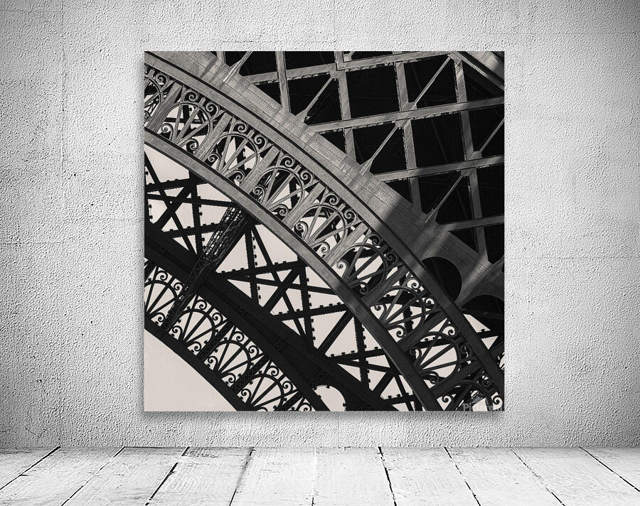 Eiffel Tower Ironwork Wall Preview
