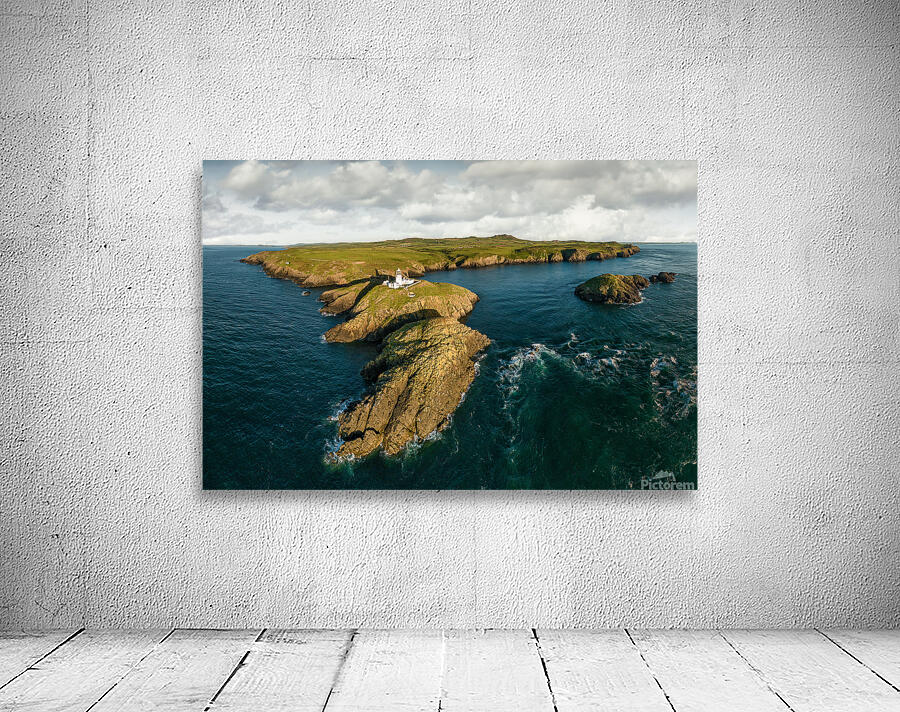 Strumble Head Lighthouse View Wall Preview