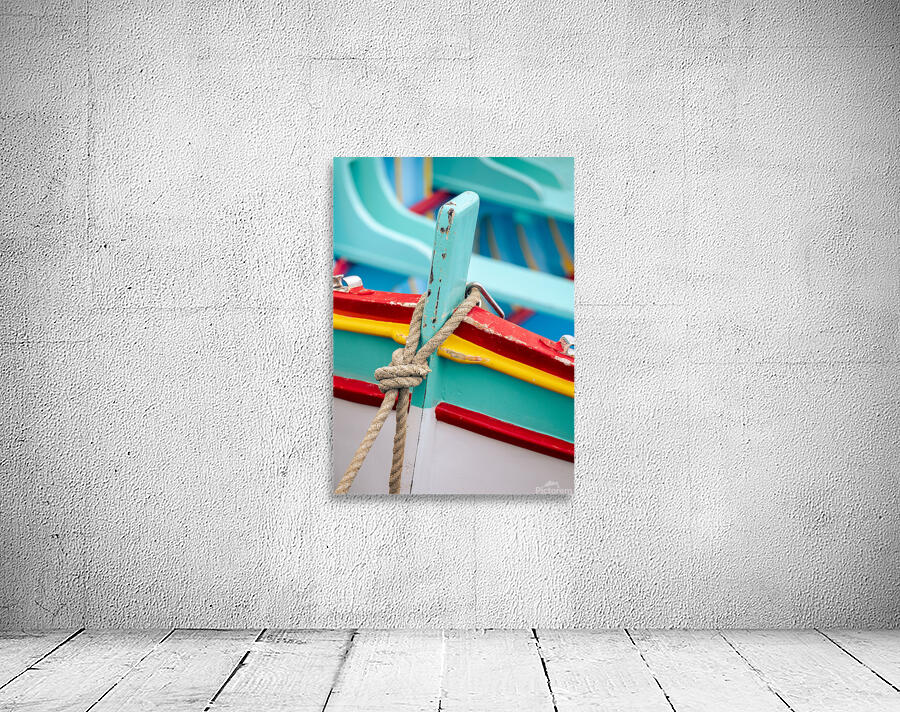 Maltese Luzzu Boat Tie Wall Preview