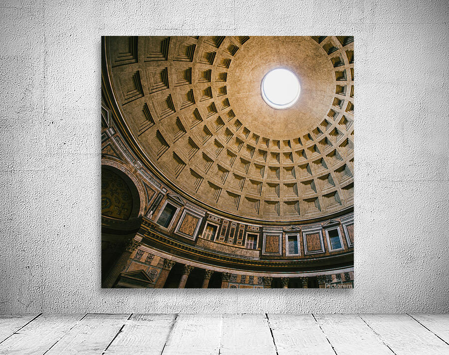 Pantheon Dome Oculus Wall Preview
