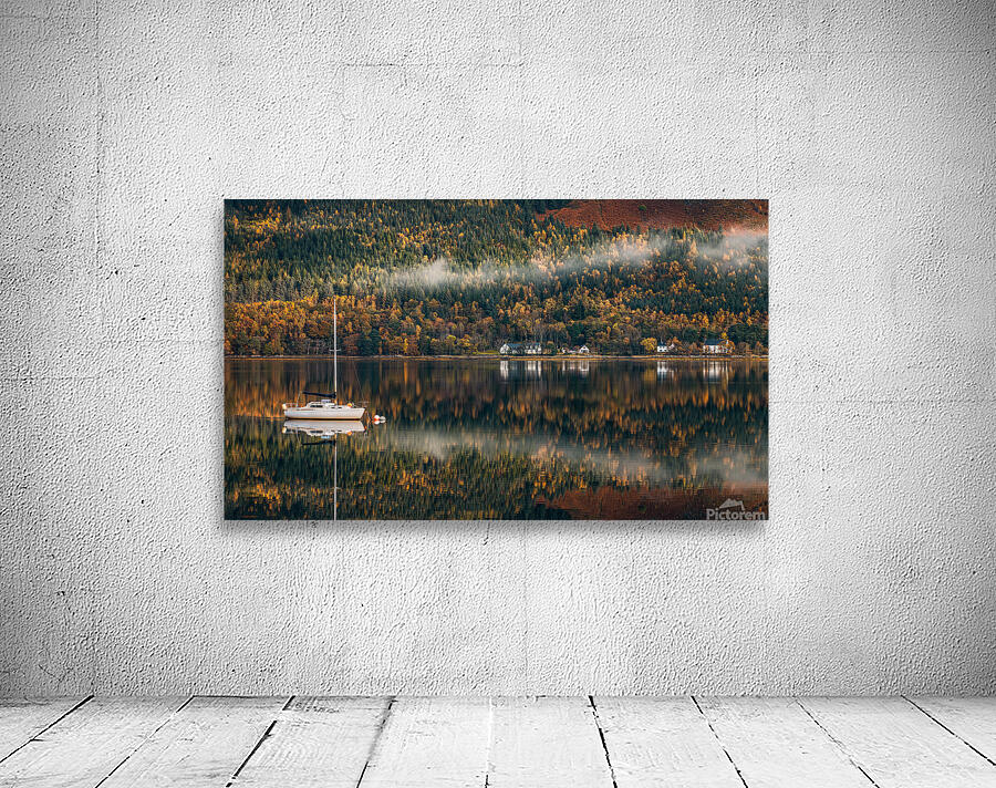 Autumn on Loch Duich Wall Preview