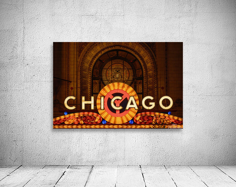 Chicago Theatre Sign Wall Preview