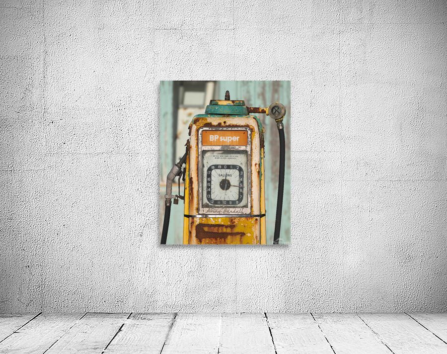 Old Petrol Pump Wall Preview