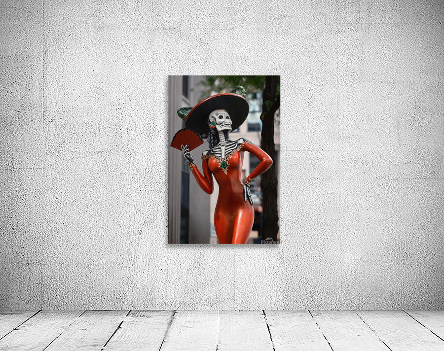 Chicago Catrina Statue Wall Preview