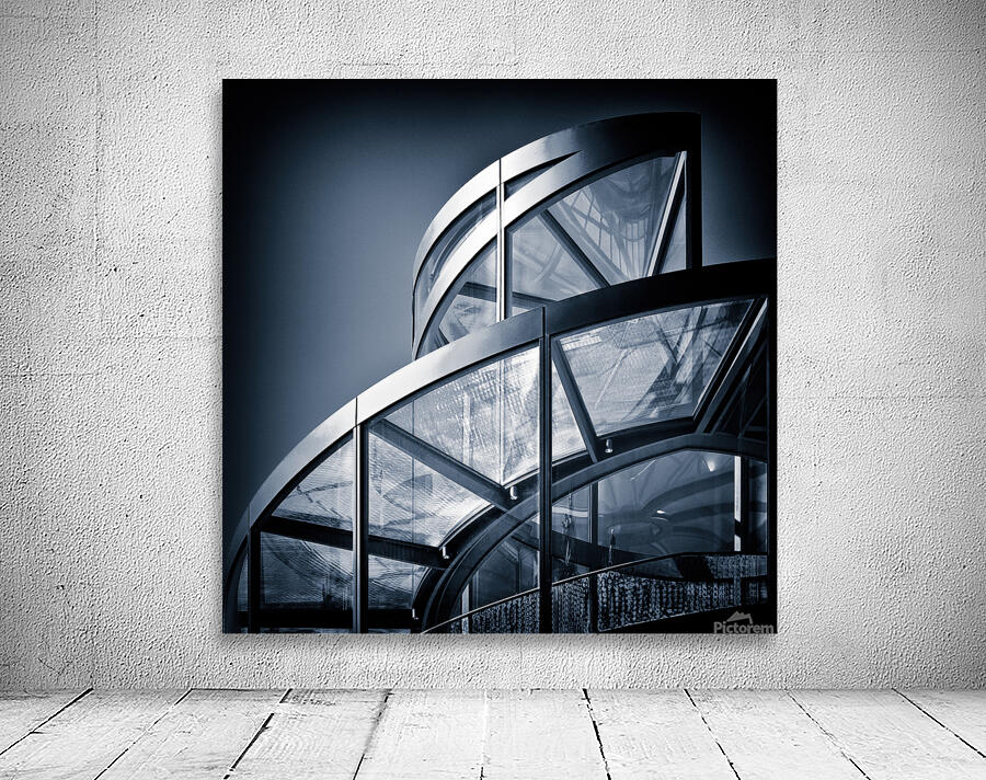 Futuristic Staircase Wall Preview