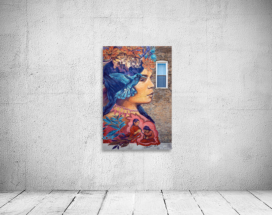 La Malinche Wall Mural Wall Preview