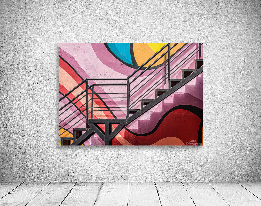 Hues and Steps Wall Preview