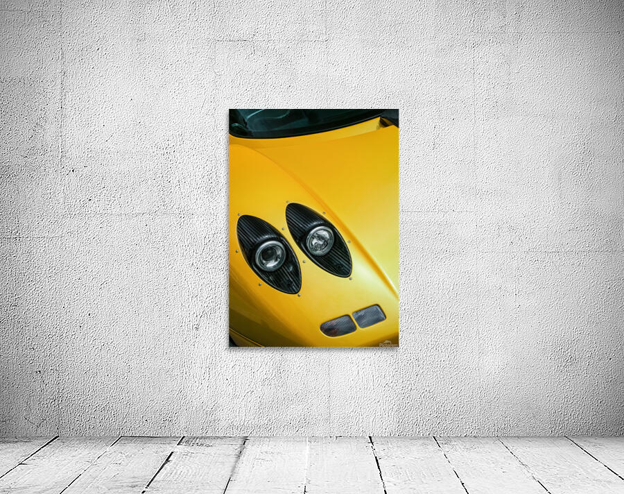 Pagani Zonda S Headlights Wall Preview
