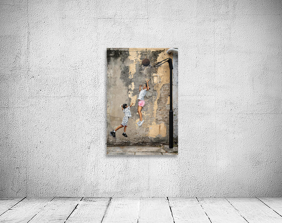 Playing Hoops Wall Preview