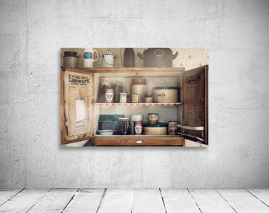 Vintage Kitchen Cupboard Wall Preview