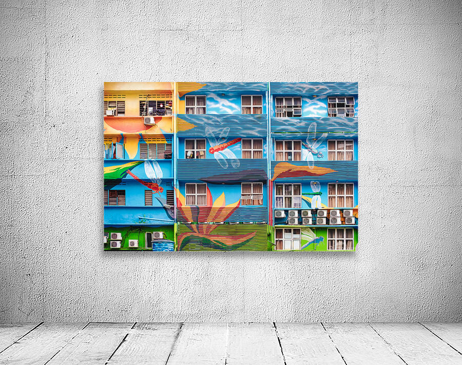 Urban Dragonflies Wall Preview