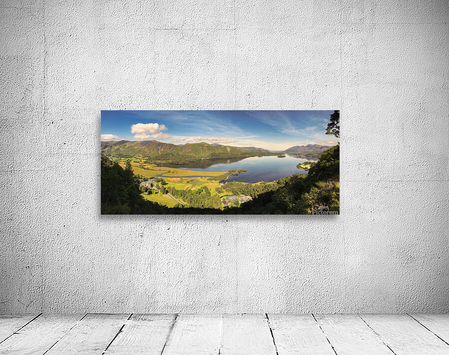 Derwentwater Panorama Wall Preview