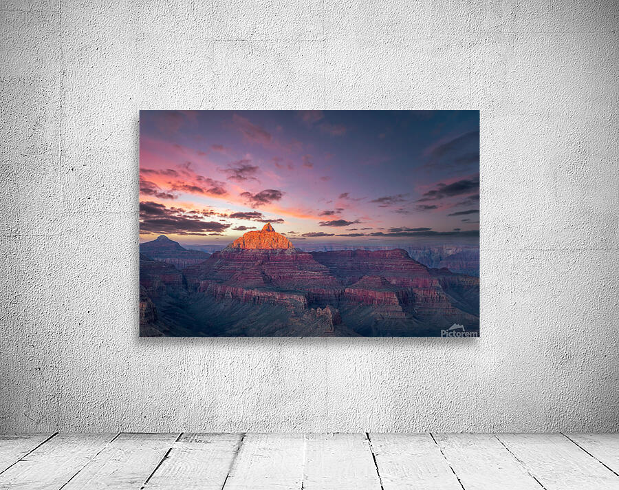 Red Peak Sunset Wall Preview