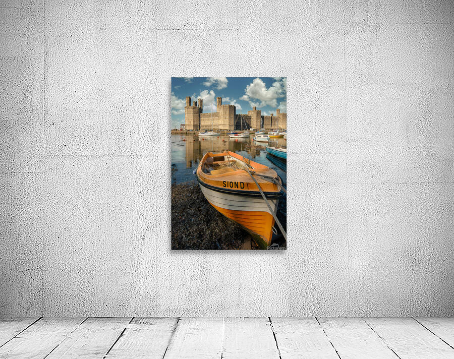 Caernarfon Castle Harbour Wall Preview