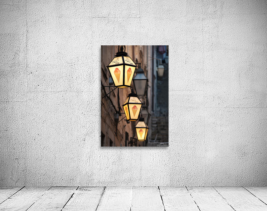 Ice Cream Lamps Wall Preview