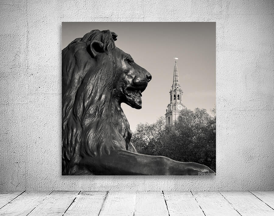 Trafalgar Square Lion Wall Preview