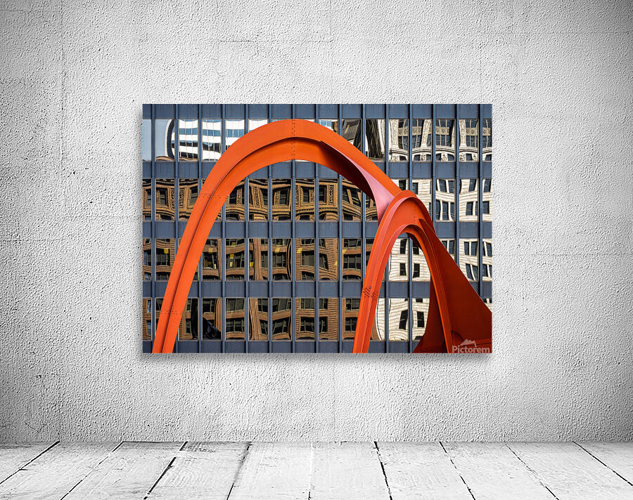 Flamingo Reflections Wall Preview