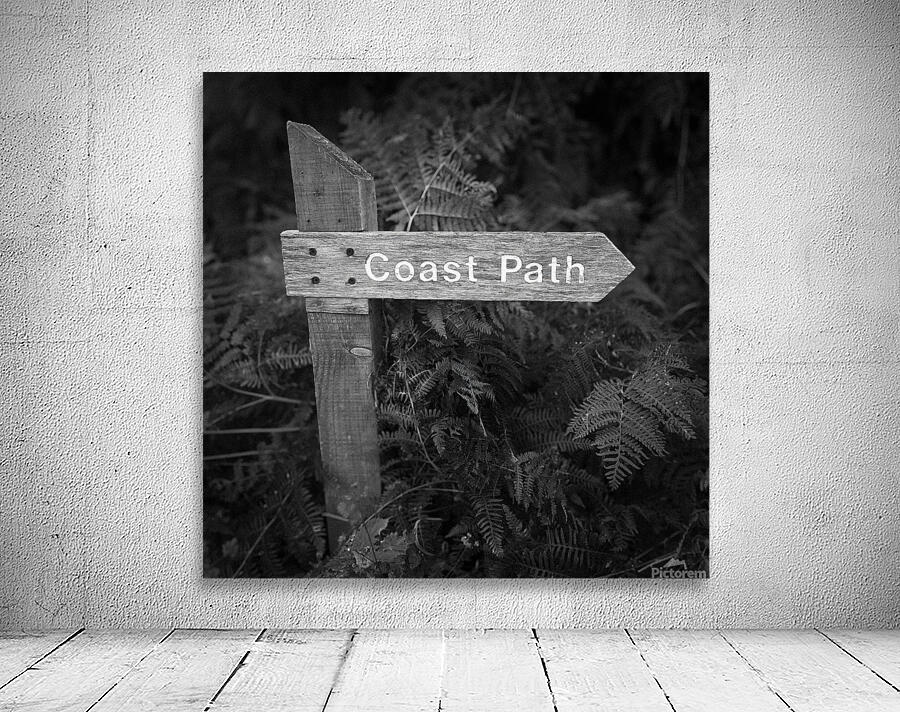 Coast Path Sign Wall Preview