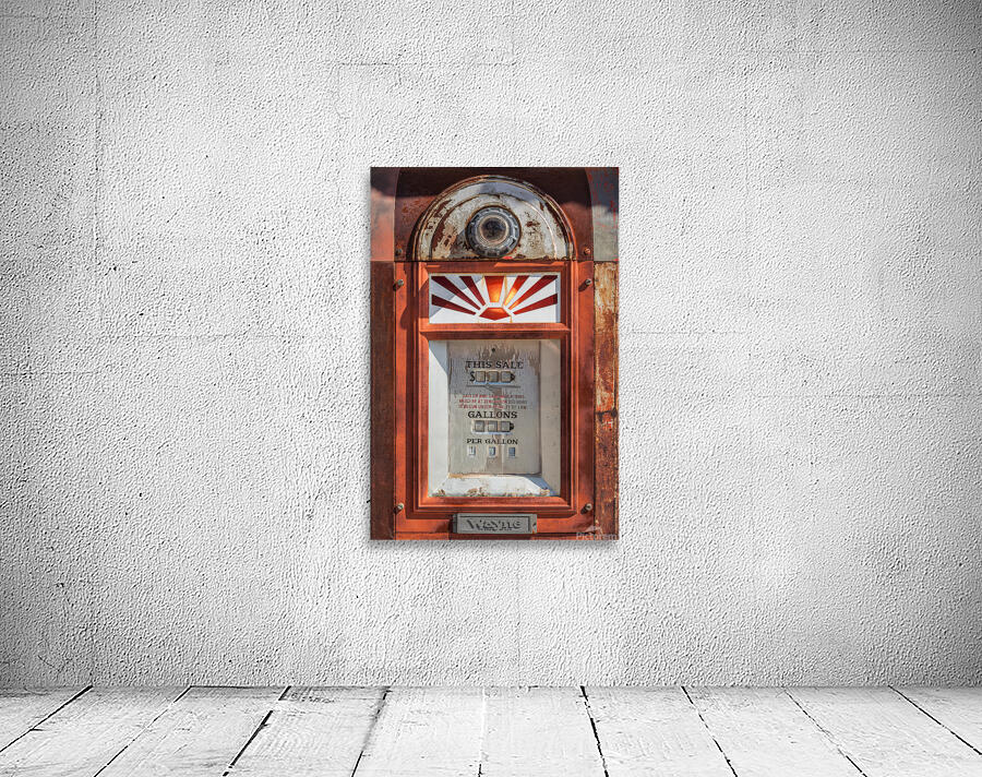 Route 66 Petrol Pump Wall Preview