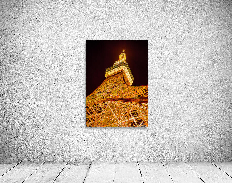 Tokyo Tower at Night Wall Preview