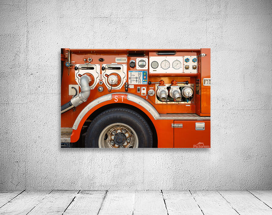 Kyoto Fire Engine Wall Preview