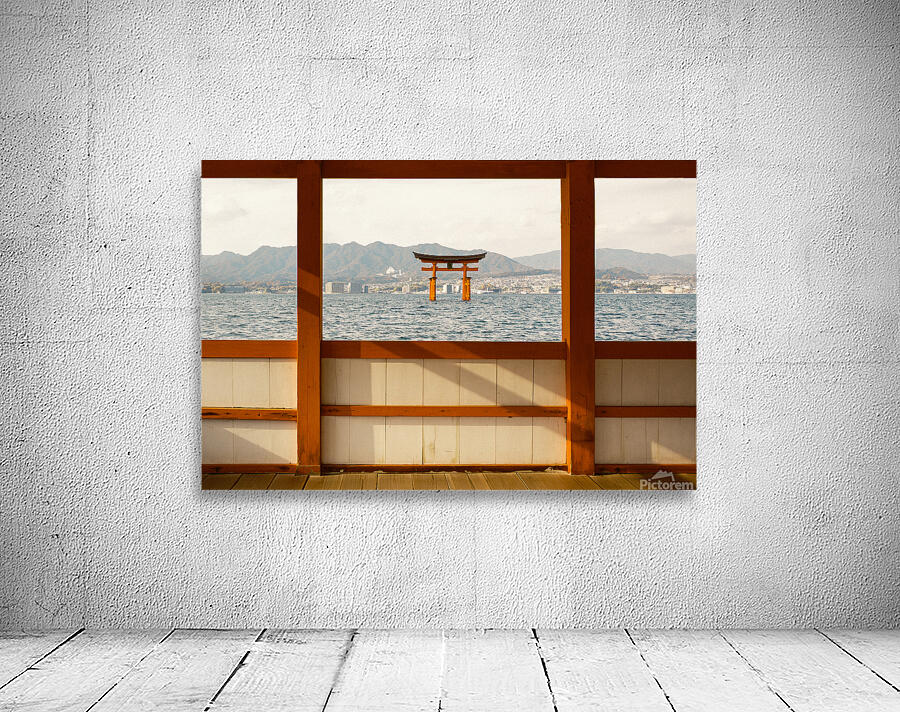 Itsukushima Shrine Otorii Gate Wall Preview