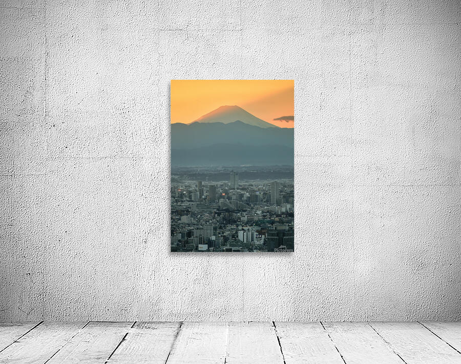 Mount Fuji Sunset Wall Preview