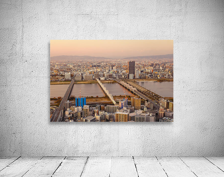 Evening Over the Yodogawa River Wall Preview