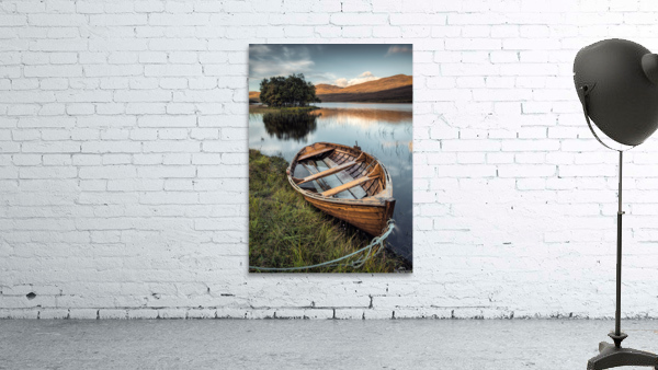 Moored on Loch Awe Wall Preview