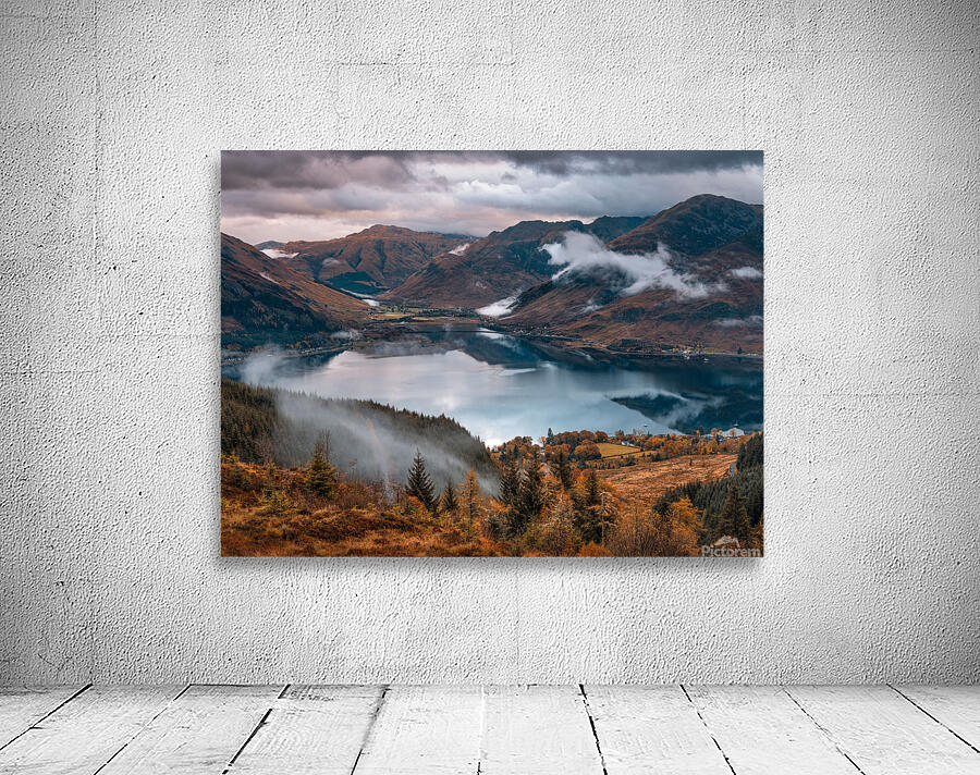 Loch Duich from Mam Ratagan Pass Wall Preview