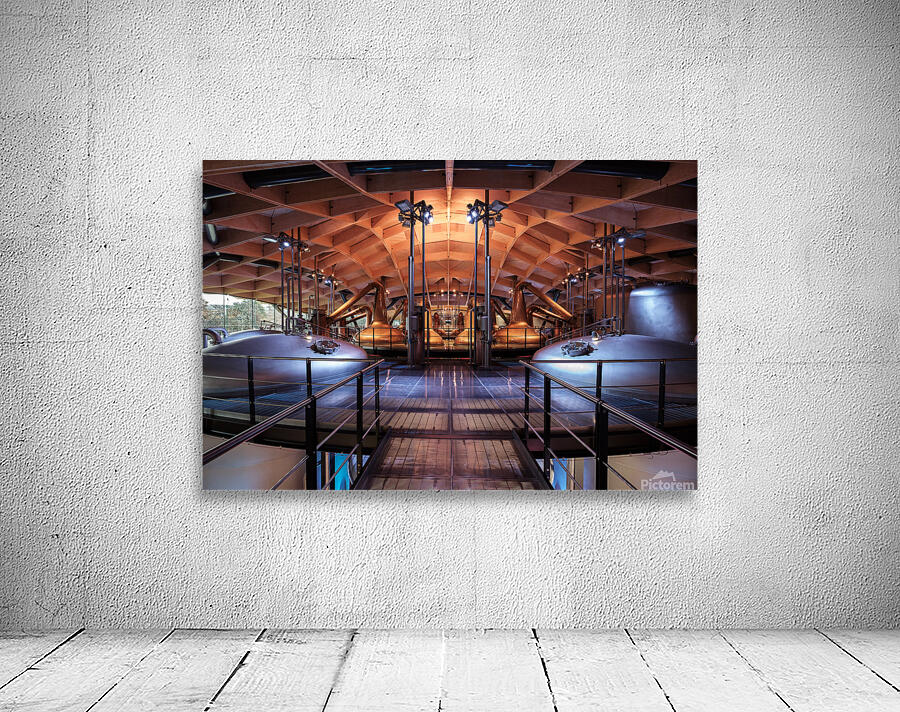 Scottish Whisky Distillery Wall Preview