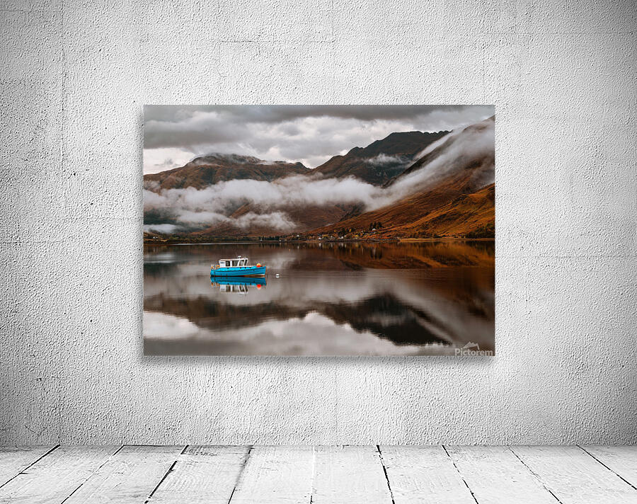 Loch Duich Fishing Boat Wall Preview