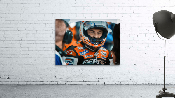 Nicky Hayden at Sepang Wall Preview
