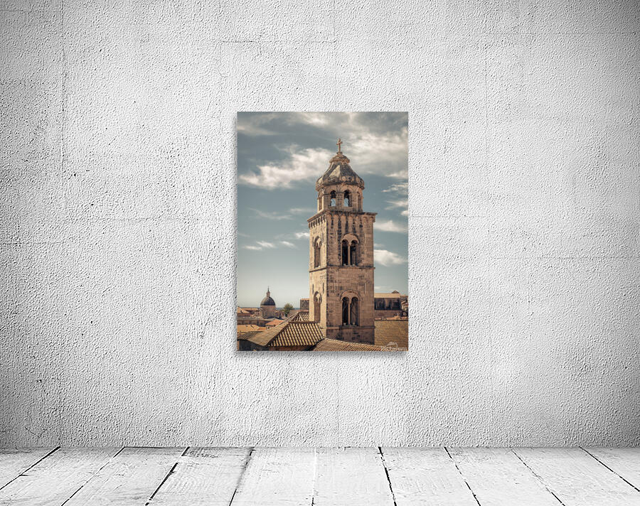 Dubrovnik Monastery Tower Wall Preview