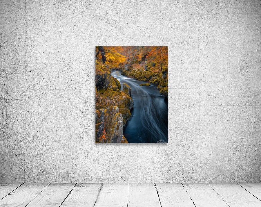 River Esk at Autumn Wall Preview