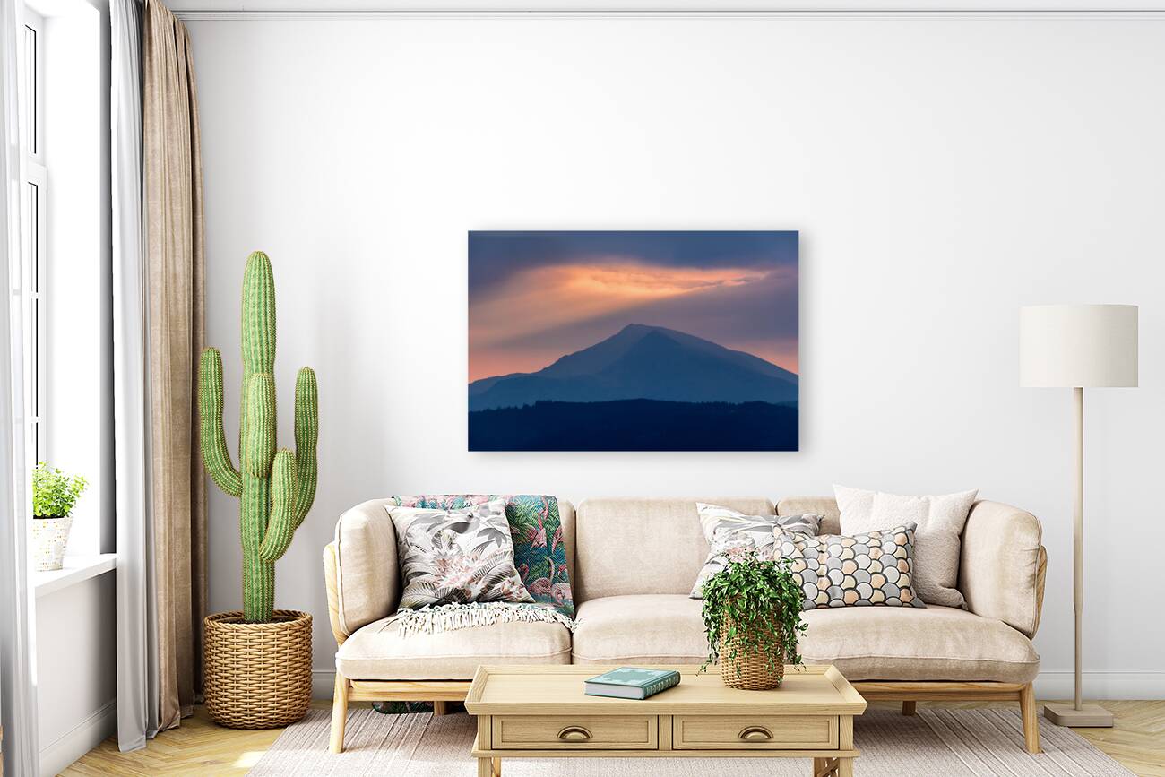 Last Light Over Snowdonia Reproduction