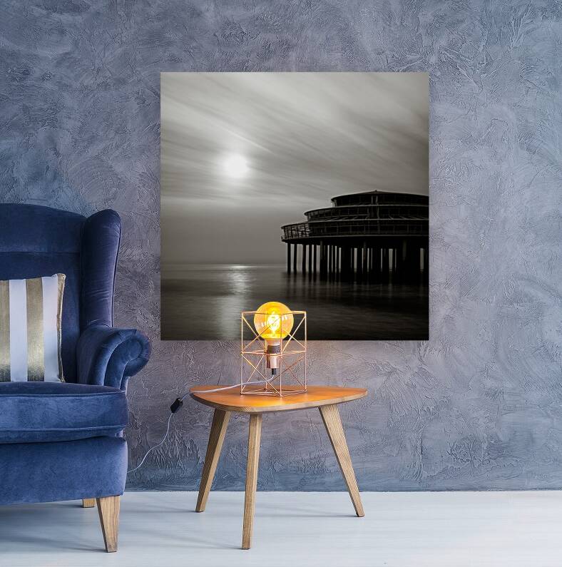 Pier Sunset Reproduction