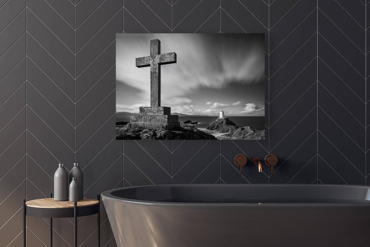 Cross at Twr Mawr Lighthouse Reproduction