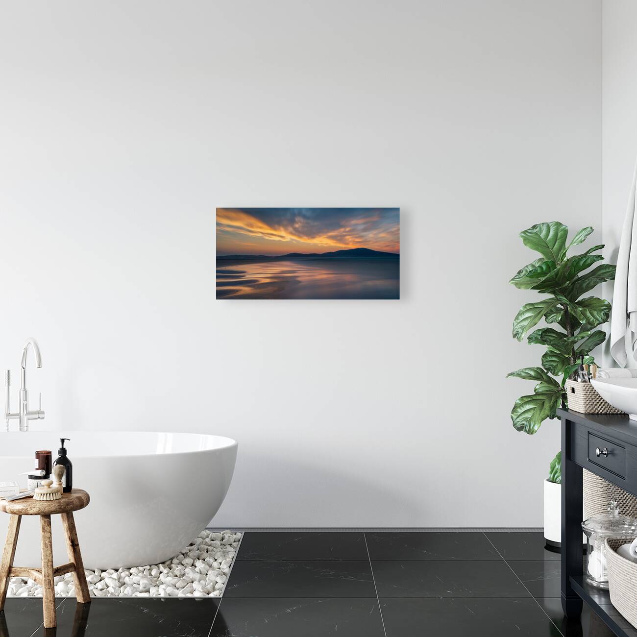 Seilebost Sunset II Reproduction