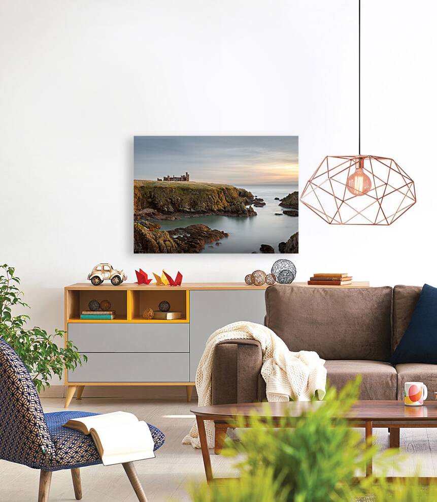 Slains Castle Sunrise Reproduction