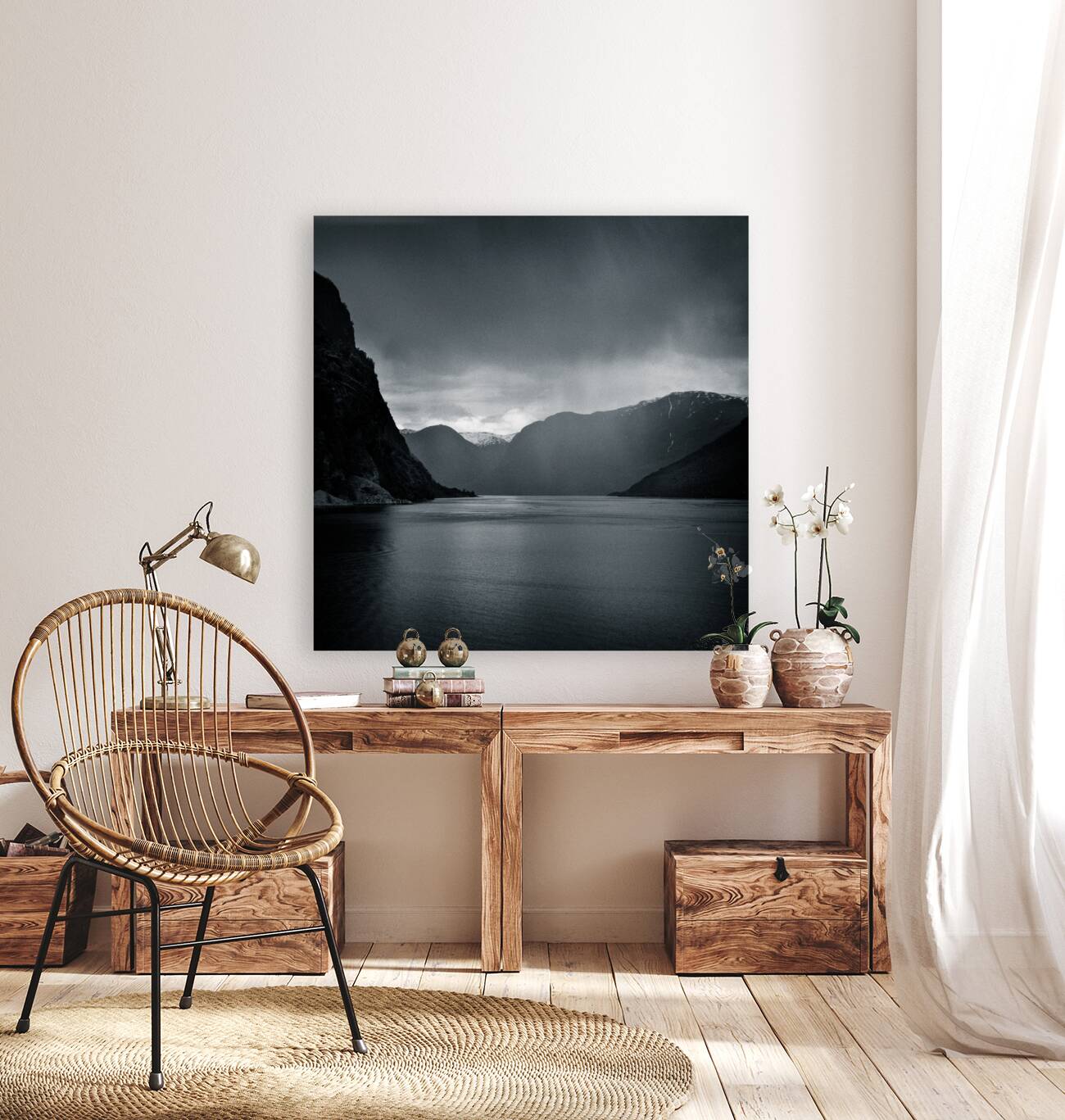 Fjord Rain Reproduction