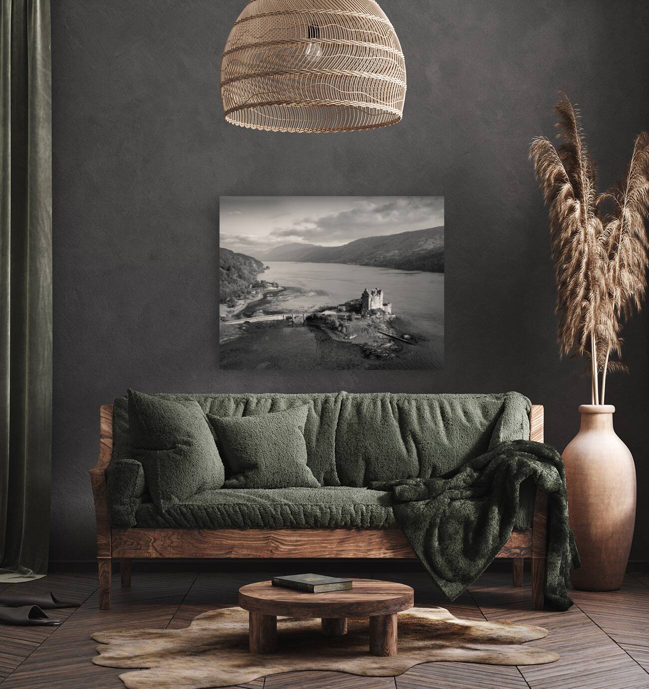 Eilean Donan and Loch Duich Reproduction