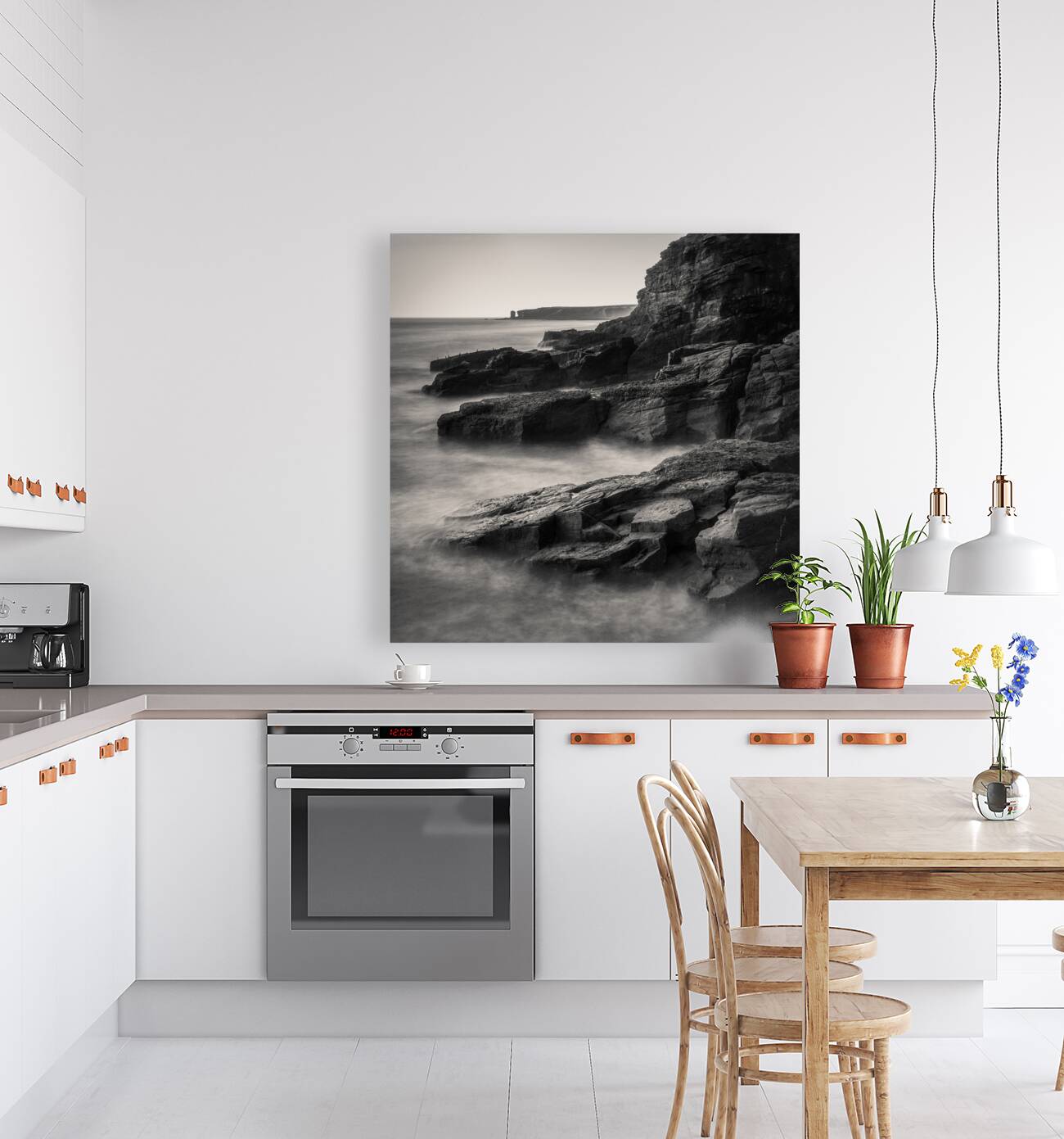 Auchmithie Coastline Reproduction