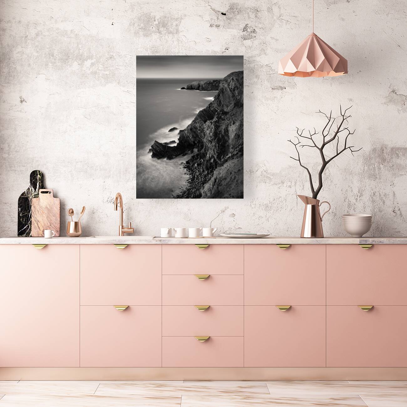 Llangrannog Coastline Reproduction