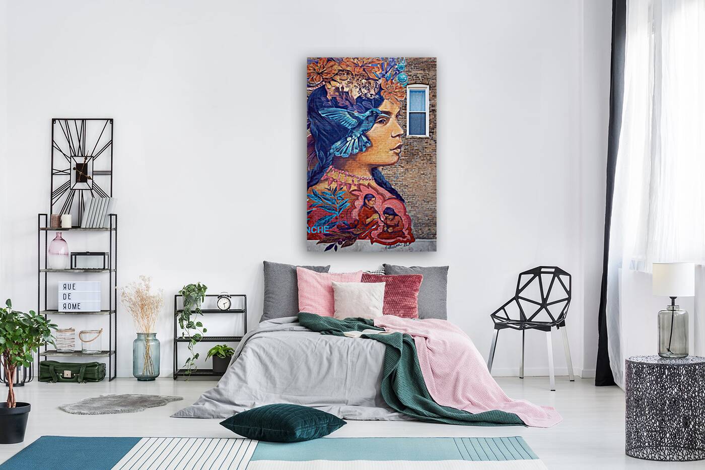 La Malinche Wall Mural Reproduction