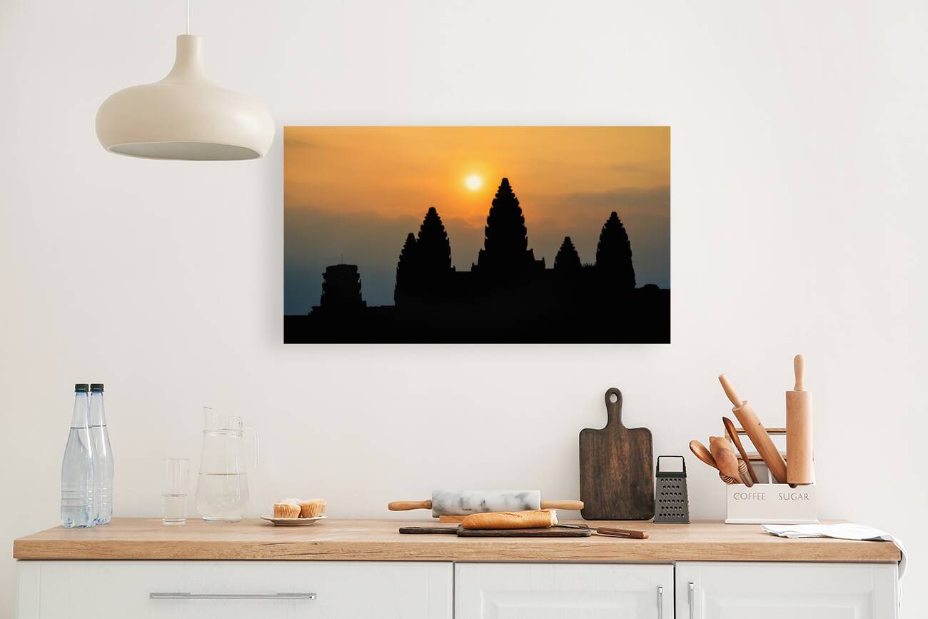 Angkor Wat Dawn Reproduction
